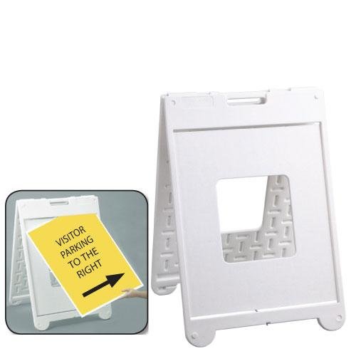 Simpo Sign II Display for 22"x28" signs, sandwich board - "White"
