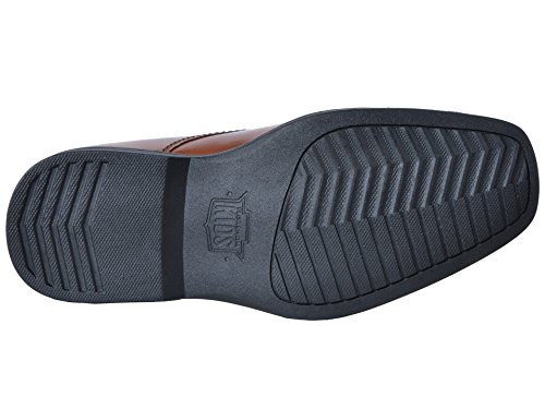 Florsheim Kids Boys' Reveal Cap Toe Jr Oxford, Cognac, 10 M US Toddler