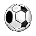 CharmSStory Soccer Ball Football Charms Classic World Cup Beads Charm for Bracelets (Soccer Ball)
