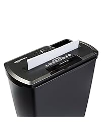 Trituradora de papel de 8 hojas Basics, para CD y tarjeta de crédito