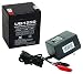 Universal Power Group 12V 5AH Battery for Gas Pocket Bike X1 X2 49cc with Charger
