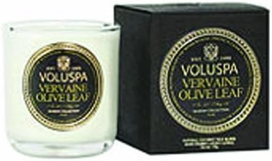 Voluspa Maison Noir Vervaine Olive Leaf Classic Boxed Votive Candle