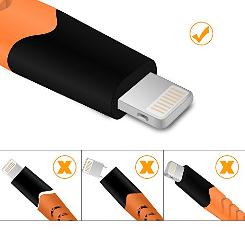 iPhone Charger, Lightning Cable Apple MFi Certified Cable 4Pack 3FT 6FT 6FT 10FT Nylon Braided