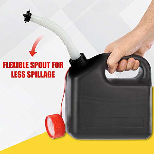 Super Spout Universal Gas Can Spout Replacement Kit, Fits Most Cans, Blitz, Scepter, 5 Gallon