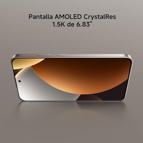 REDMI Note 15 Pro 5G - Smartphone de 8+256GB, Ecrã AMOLED de 6,83" 1,5K, MediaTek Dimensity 7400-Ultra, Câmara de 200MP, Bateria de 6580 mAh, Carregador Não Incluído, Titânio (Versão ES)