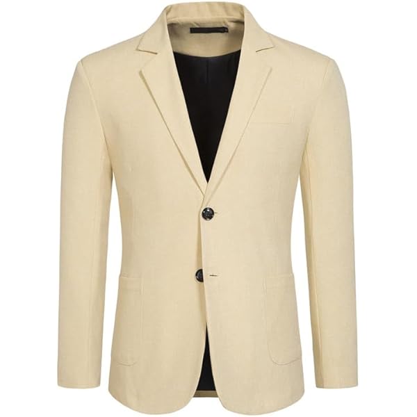 Men's Casual Blazer Chinese Tunic Slim Fit Mandarin Suit