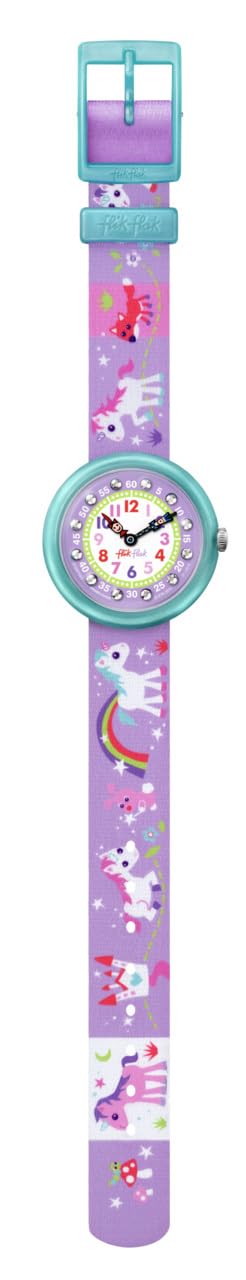 Flik Flak MAGICAL UNICORNS Unisex Kids Watch (Model: ZFBNP033)