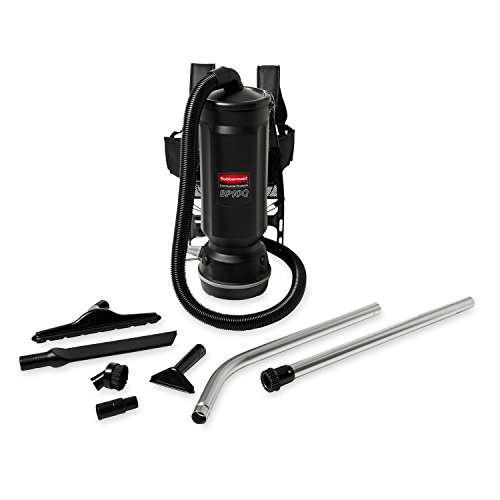 Rubbermaid Commercial Executive Series Backpack Vacuum Cleaner, 8Amp