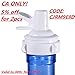 2 packs Drinking - Hand Press Water Spout Manual Operated Dispenser for 5 Gallon Bottle Jug