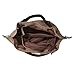 b.m.c BMC Colored Denim Multi Zipper Pocket Oversized Lined Fashion Handbag Totes