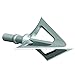 G5 Outdoors Montec 100% Stainless Steel Fixed Broadheads. Simple to Use, High Performance Broadhead. (3 Pack) (Made in the USA)