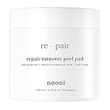 NOONI Advanced Repair Therapy Radiance Peel Pads | Skin Care Acne Pads Used As Face Wipes, Facial Exfoilator, Face Cleanser | 7pcs, 0,47 Ounces