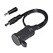 SPARKING 12v DC Female Cigarette Lighter Socket to DC 5.5mm x 2.1mm Male Barrel Plug Charger Cable Adapter for Portable UPS Battery Backup and Emergency Backup Generator