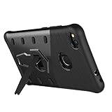 Huawei P9 Lite (2017) Case, Huawei P9 Lite (2017) Hybrid Case, Dual Layer Protection Shockproof Hybrid Rugged Case Hard Shell Cover with Swivel Kickstand for 5.2'' Huawei P9 Lite (2017)