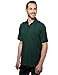 Tri-Mountain Men's 5 oz Moisture Wicking Polyester Shirt w/Pocket Forest Green X-Large