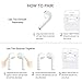 Wireless Bluetooth earbuds with portable charging box, built-in microphone, sweat-proof sports headphones compatible with all Bluetooth devicesthumb 4