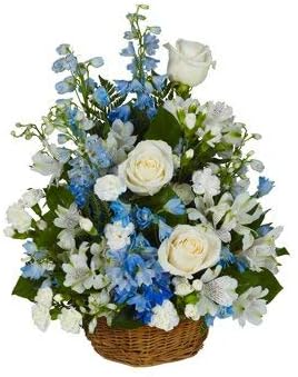 Amazon Com Peaceful Garden Of Blessings Same Day Sympathy Flowers Delivery Sympathy Flower Sympathy Gifts Send Online Sympathy Plants Flowers Garden Outdoor