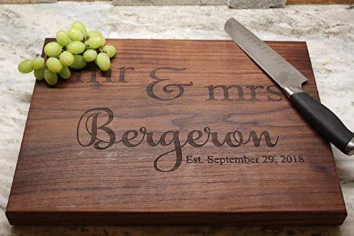 Amazon.com: Personalized Wedding Cutting Board: Handmade