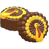 SpinningLeaf Thanksgiving Turkey Oreo Cookie Chocolate Candy Mold