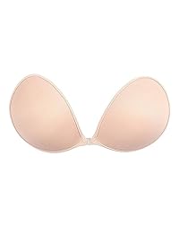 MITALOO Push up Strapless Self Adhesive Plunge Bra Invisible Backless Sticky Bras