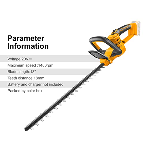 INGCO 20V Cordless Hedge Trimmer (Tool Only) CHTLI20018A Pricepulse