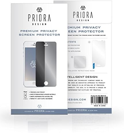 Priora Design iPhone 5 5C 5S Premium Privacy Screen Protector - 1 Pack