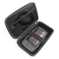 FitSand Hard Case for Stealth Cam SD Card Reader and Viewer with 4.3" LCD Screen Carry Travel Zipper EVA Box