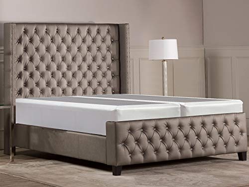 Continental Mattress, 8-inch Fully Assembled Split Box Spring/Foundation for Mattress, King Size