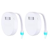 HaMi Motion Activated Toilet Light ,Bathroom Led Night Light Motion Sensor Seat Light Night Lamp Colorful Nightlight ,8 Color Changes - 2Pack
