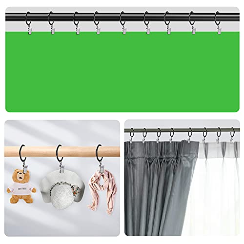 FUDESY Backdrop Clips Clamps 14 Packs, Include 4 Heavy Duty Spring