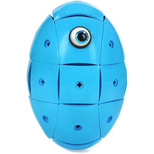 Geomag Kor Egg - Blue - 55 Piece Creative Magnet Playset - Swiss Made - Part of Geomag's World Famous Award Winning Product Line - Ages 5 and Up