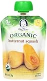 Gerber Organic 1st Foods Butternut Squash, 3.17 Ounce Pouch (Pack of 12)