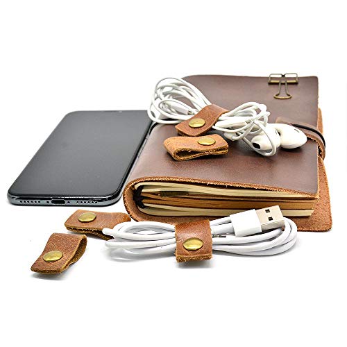 CAILLU Cord Organizer,Cord Keeper,Headphone Cable,Earphones case Headset Wrap Winder,Cord Manager,Phone Headphone USB Holder, Cable Straps Ties Gifts,Earbud case Clips 5 Pack - Thumbnail 4