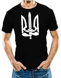 Universal Apparel Men's Ukraine Defender Tryzub T-Shirt