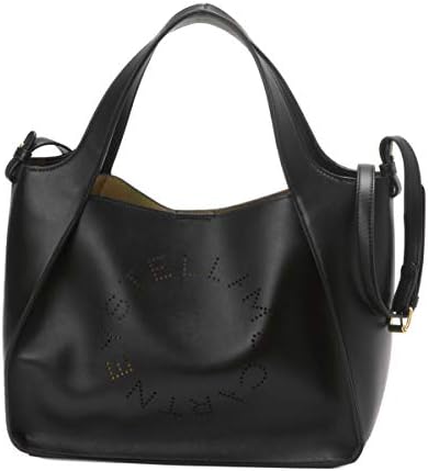 [ステラマッカートニー] STELLA McCartney ステラ ロゴ クロスボディバッグ トートバッグ レディース ショルダーバッグ ブラック 513860 W8542 1000 [並行輸入品]