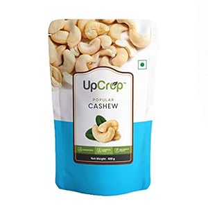 UpCrop Popular W450 Cashew Pouch, 400 g, Dry Fruits