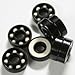 8 Skateboard Ceramic Black Bearing Sealed ZrO2 Ball Bearings
