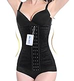 Fitglam Waist Trainer Weight Loss Lace Waist Cincher Girdle Shapewear for Women