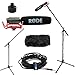 RODE VideoMic Studio Boom Kit with windmuff- VM, windmuff, Boom Stand, Adapter, 25' Cable