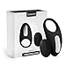 SVAKOM Winni Powerful Vibrating Cock Rings - Wireless Remote Control Penis Rings for Male or Couples - Adult Sex Toys Massagers Clitoral Stimulators Full Silicone Waterproof Vibes for Lovers(Black)