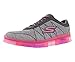 Skechers Performance Women's Go Flex - Ability Walking Shoe,Gray/Hot Pink,9 M US