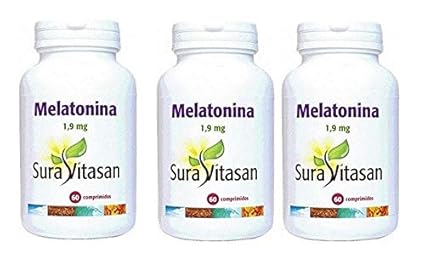 Melatonina 1.9 mg 60 comprimidos (Pack 3 u.)