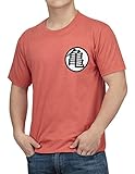 Dragon Ball Z Kame Symbol Mens Orange Heather T-shirt XXL