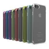 iPhone 7 Cases, Ace Teah 9 Pack Ultra Thin Slim Lightweight Anti-Scratch Cover Shock Absorbing TPU Bumper Case for iPhone 7 4.7 inch 2016 (Black, White, Cyan, Red, Yellow, Green, Blue, Plum, Purple)