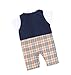 Taiycyxgan Baby Boy Summer Short Sleeve Gentleman Bow Tie Tuxedo Rompers Bodysuits Black 80