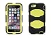 Griffin Black/Citron Survivor All-Terrain Case + Belt Clip for iPhone 6/6s 4.7 - Mil-spec tested, real-world proven protection