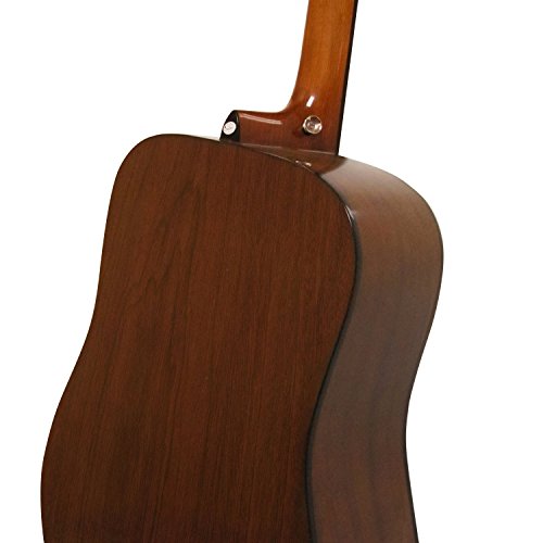 Sawtooth LeftHanded Acoustic Dreadnought Guitar with Black Pickguard w