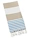 Swan Comfort 100% Cotton Pestemal Turkish Bath Towel, 39