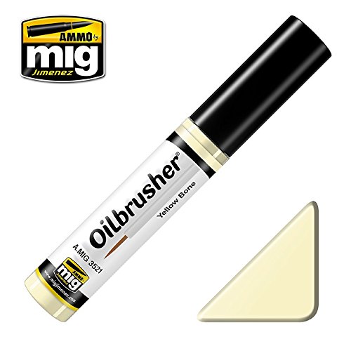 AMMO MIG JIMENEZ OILBRUSHER YELLOW BONE A.MIG3521