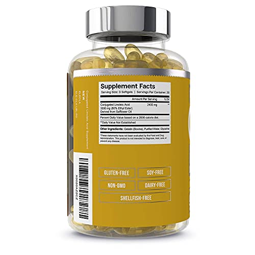 CLA Maximum Strength Healthy Weight Management 3000 mg 100 Pure